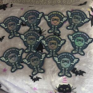 Dutch Bros Holographic Disco Globe Sticker Pack - Blue/Teal Accents